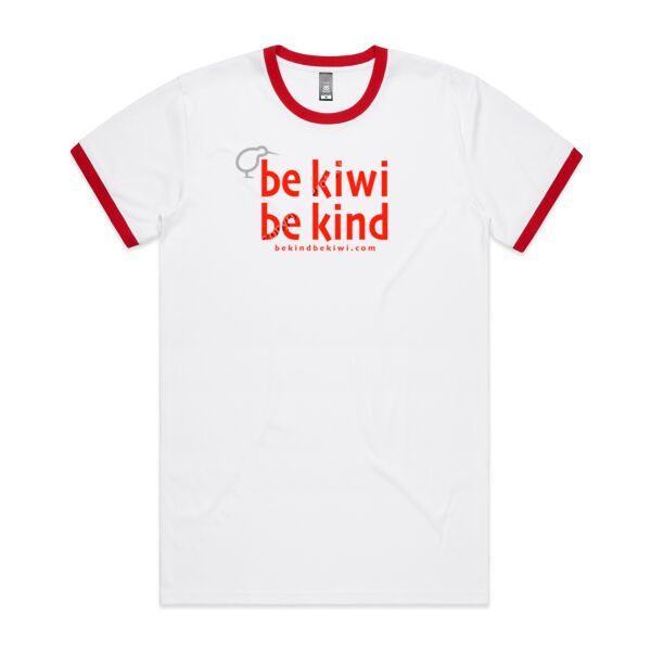 kiwi 003 - Mens Ringer Tee Thumbnail